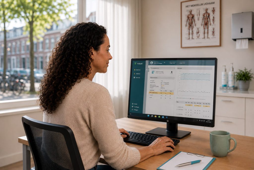 POH aan het werk met Viduet dashboard